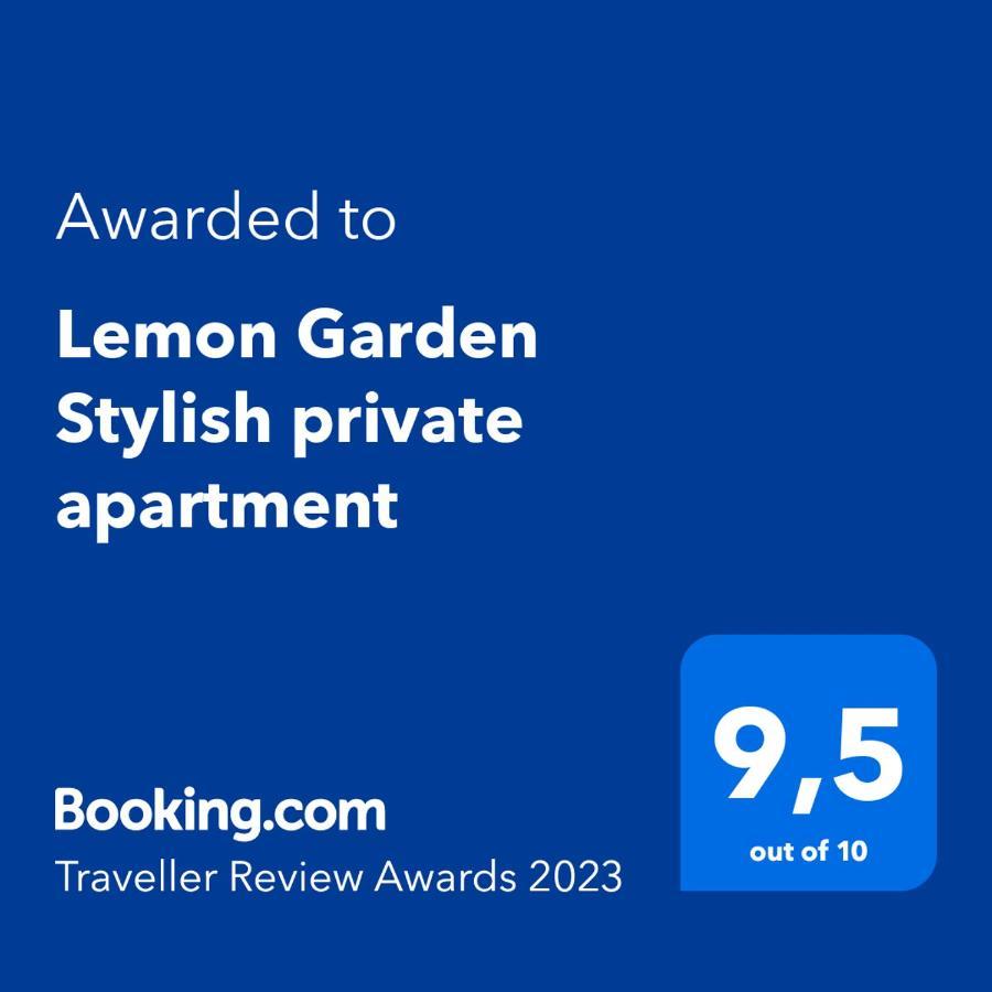 Lemon Garden Stylish Private Apartment 칼라마타 외부 사진